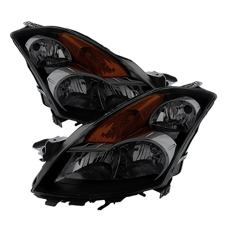 SPYDER Xtune Nissan Altima 07-09 Sedan OEM Style Headlights Halogen Only Black Smoked HD-JH-NA07-AM-BSM 9028830 9028830 Photo - Primary