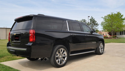 Corsa Performance 2015 GMC Yukon XL 1500 5.3L V8 3in Cat-Back Single Side Exit Twin 4in 14748 Photo - Mounted