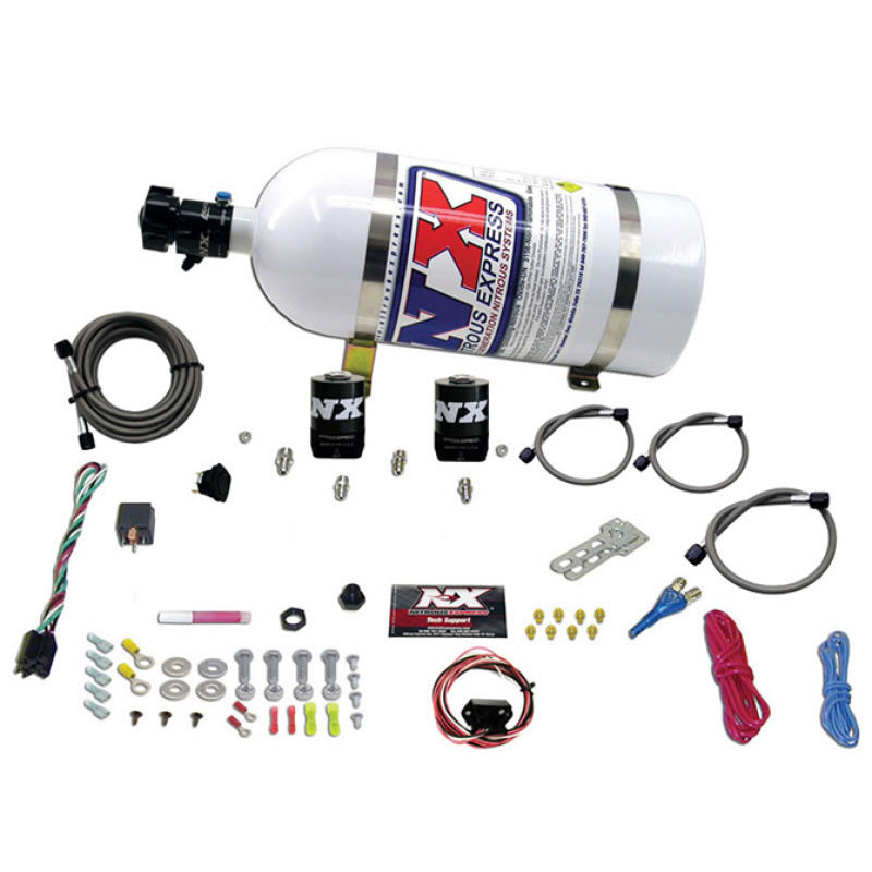 Nitrous Express 10-15 Chevrolet Camaro (5th Gen) Single Nozzle Nitrous Kit (35-150HP) w/10lb Bottle 20930-10 20930-10 Photo - Primary