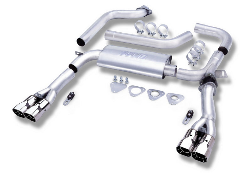 Borla 95-97 Chevrolet Camaro / Pontiac Trans Am 5.7L 3in Adjustable SS Cat-Back 14555 14555 Photo - Primary