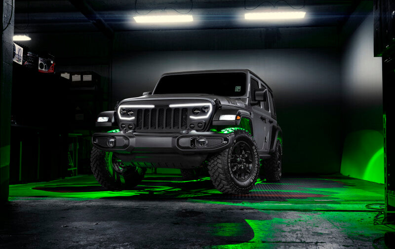 ORACLE Lighting Oracle VECTOR Series Full LED Grille - Jeep Wrangler JL/JT - NA 5837-PRO 5837-PRO Photo - lifestyle view