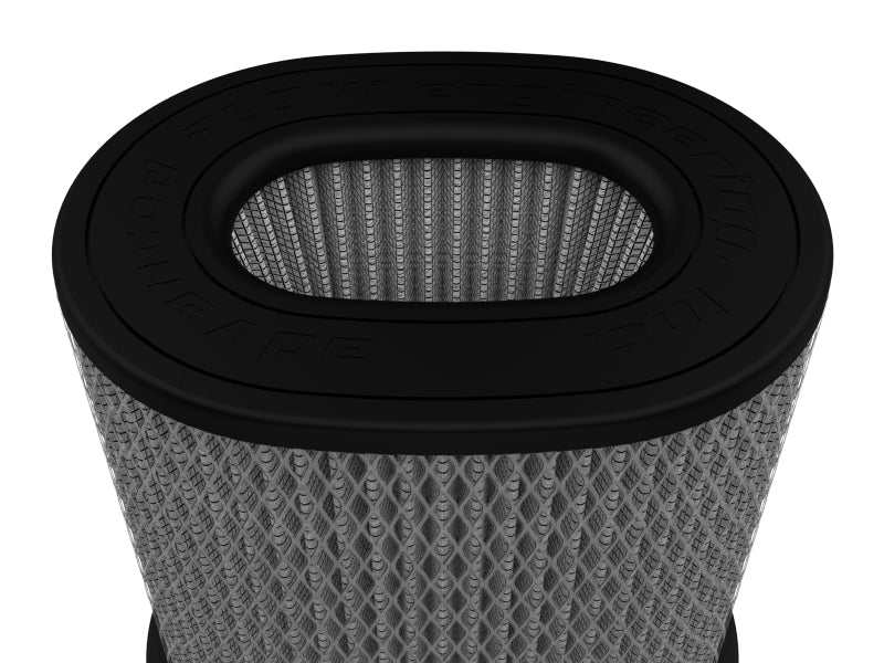 aFe Magnum FLOW Pro DRY S Universal Air Filter - (7x4-3/4)F x (9x7)B (INV) 21-91061 Photo - Close Up