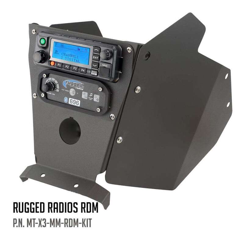 Rugged Radios Can-Am X3 Mounting Kit with Multi Mount and Side Panels Rugged RDM MT-X3-MM-KIT-RDM MT-X3-MM-KIT-RDM Photo - Primary