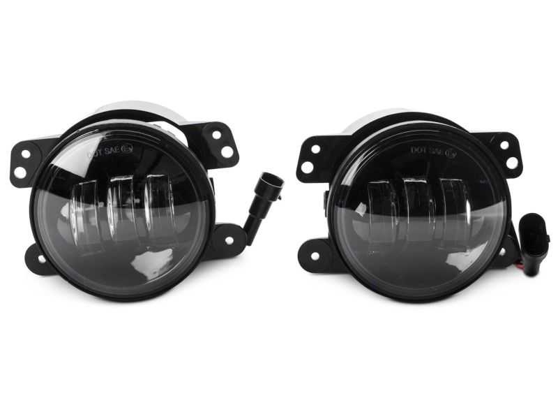 Raxiom 07-18 Jeep Wrangler JK Axial Series LED Fog Lights J108041 J108041 Photo - Close Up