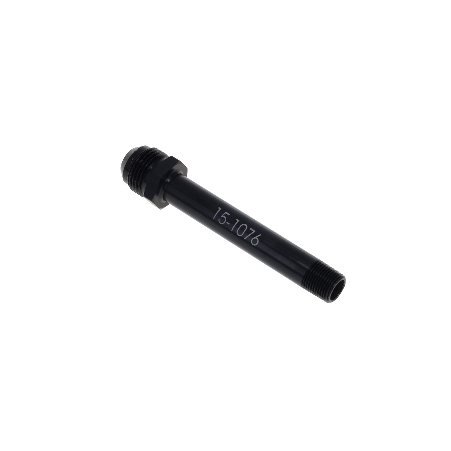 Peterson Fluid Systems Oil Outlet Fitting -12AN x 3/8 NPT x 5.5 15-1076