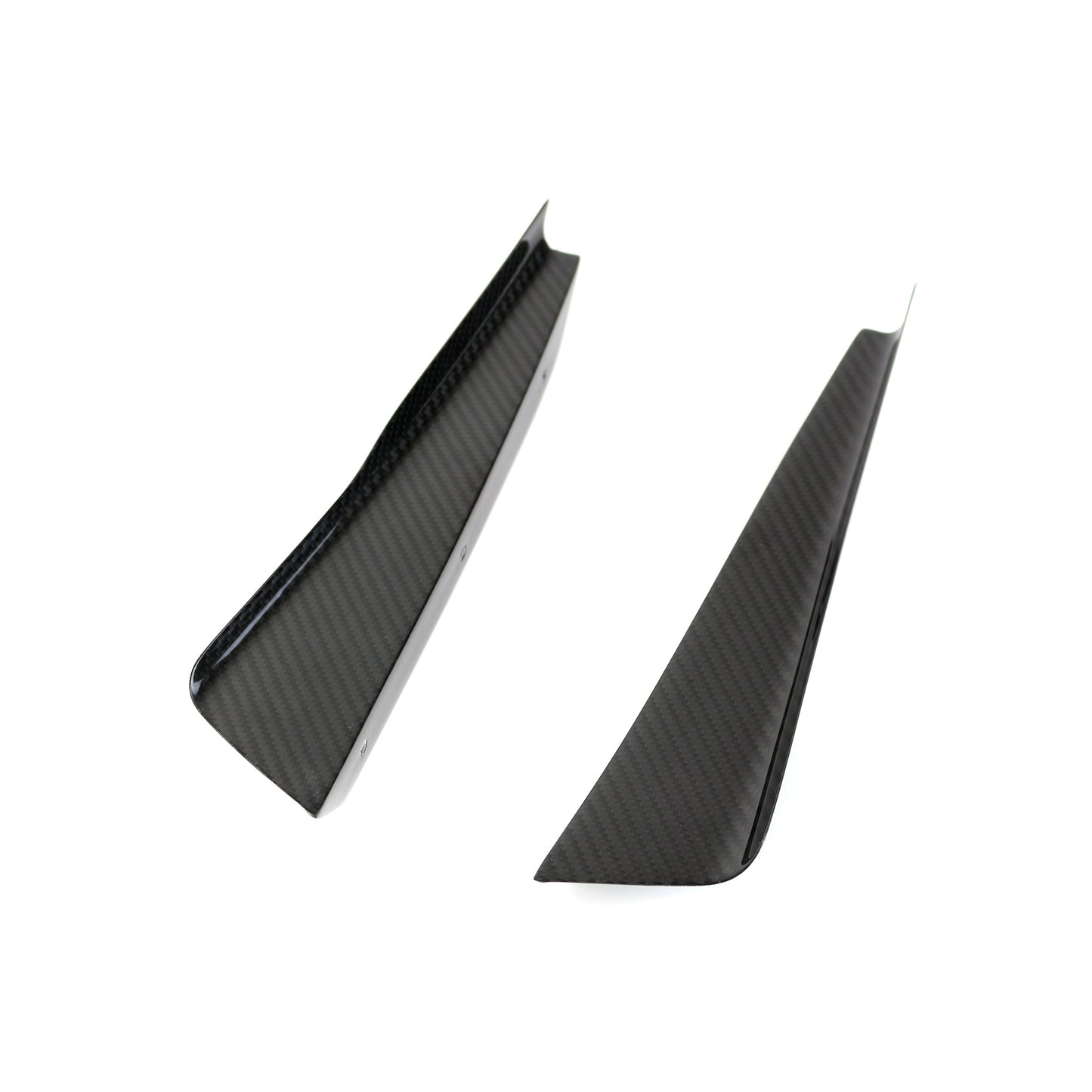 APR Subaru WRX STI Carbon Fiber Front Bumper Top Canards 2015-2017