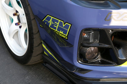 APR Subaru WRX STI Carbon Fiber Front Bumper Top Canards 2015-2017