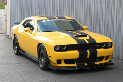 APR Dodge Challenger Hellcat Carbon Fiber Front Wind Splitter 2015 - 2023 (APR Lip)