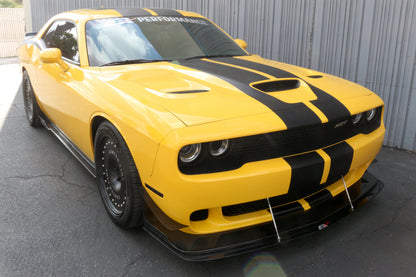 APR Dodge Challenger Hellcat Carbon Fiber Front Wind Splitter 2015 - 2023 (APR Lip)