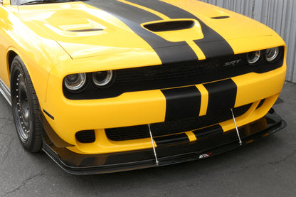 APR Dodge Challenger Hellcat Carbon Fiber Front Wind Splitter 2015 - 2023 (APR Lip)