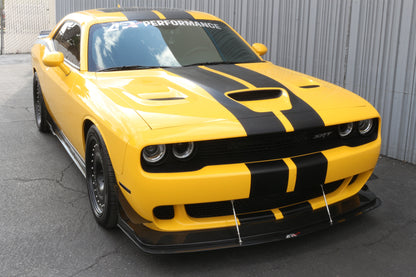 APR Dodge Challenger Hellcat Carbon Fiber Front Wind Splitter 2015 - 2023 (APR Lip)
