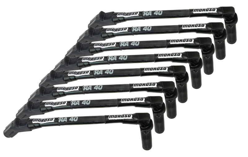 Moroso GM LS Ignition Wire Set - Ultra 40 - Sleeved - (Use w/Part No 68476) - Black 73849 73849 User 1
