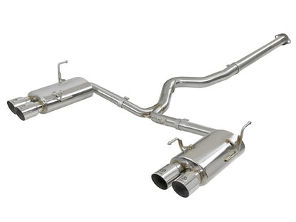 aFe Cat-Back Polished Tips - Subaru WRX STI 15-16 49-36801-P Photo - Primary