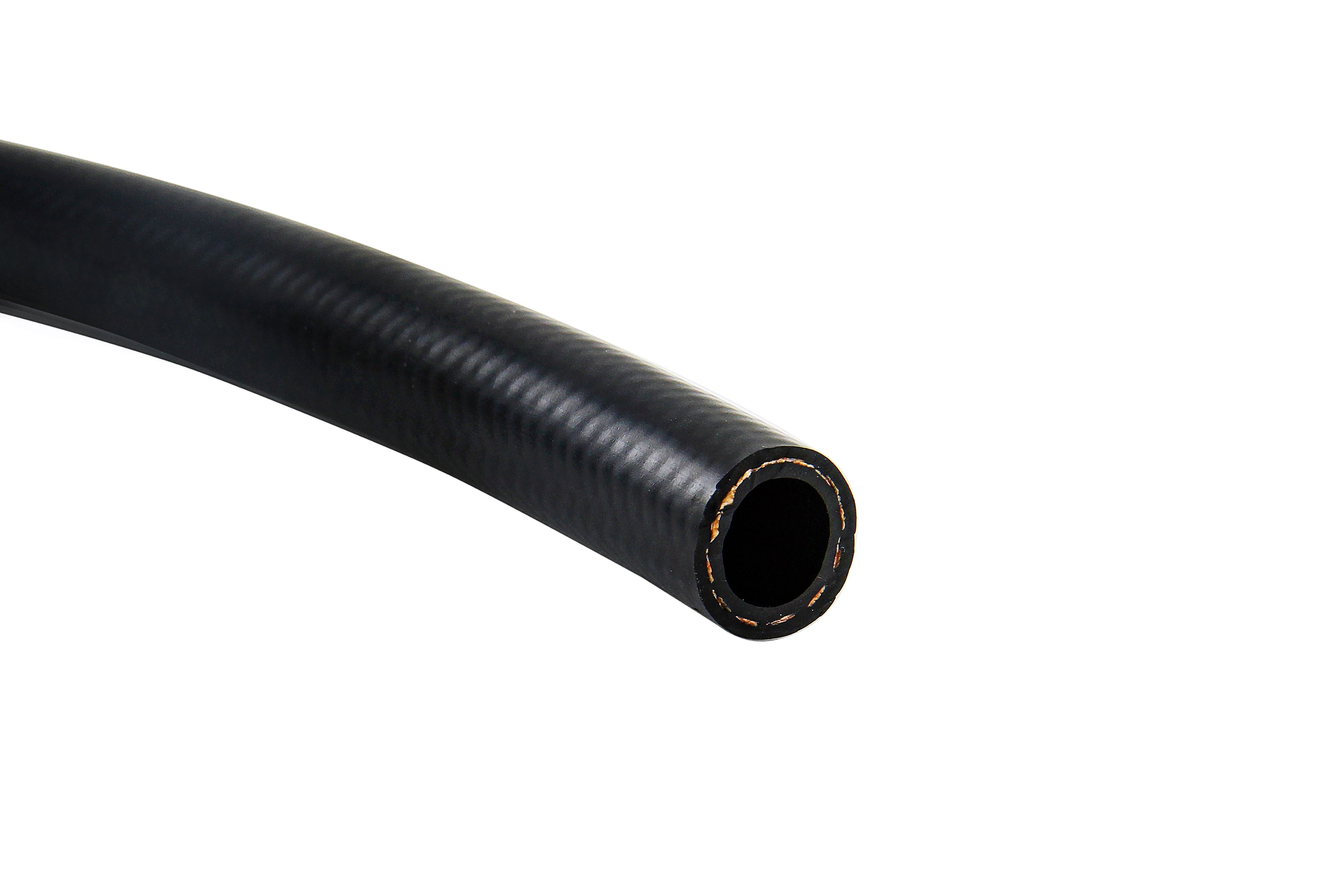 Performance 150 Series Braided Hose for AN Fittings, Black