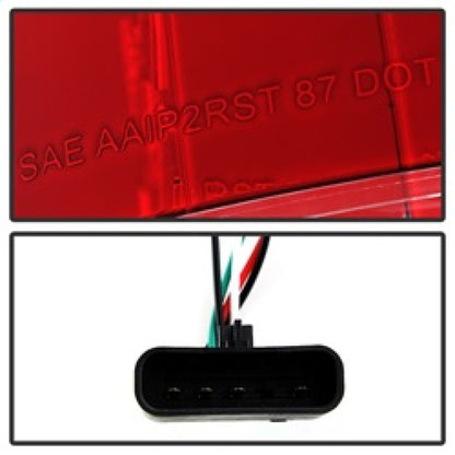 Spyder Chevy C/K Series 1500 88-98/Blazer 92-94 LED Tail Lights Red Clear ALT-YD-CCK88-LED-RC 5001375 5001375 Photo - Unmounted