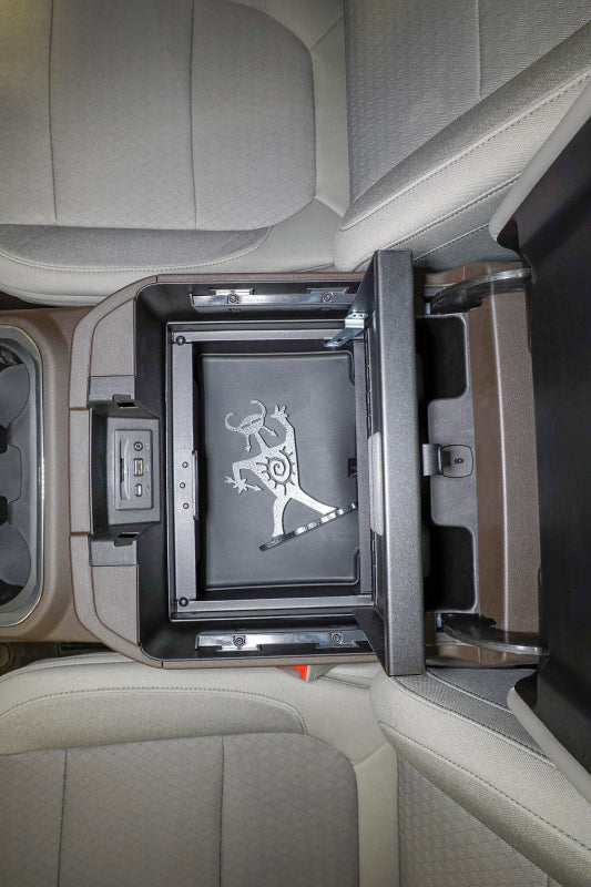 Tuffy Products Tuffy Console Safe W/ Combo Lock For Chevrolet Silverado And Gmc Sierra W/ Flow Thru Console 356-01-A 356-01-A Photo - Mounted