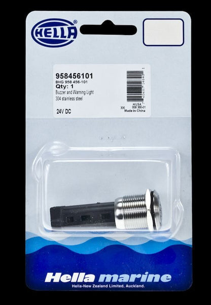 Hella Warning Buzzer Mg24 Red 8Hg 958456101 958456101 Photo - out of package