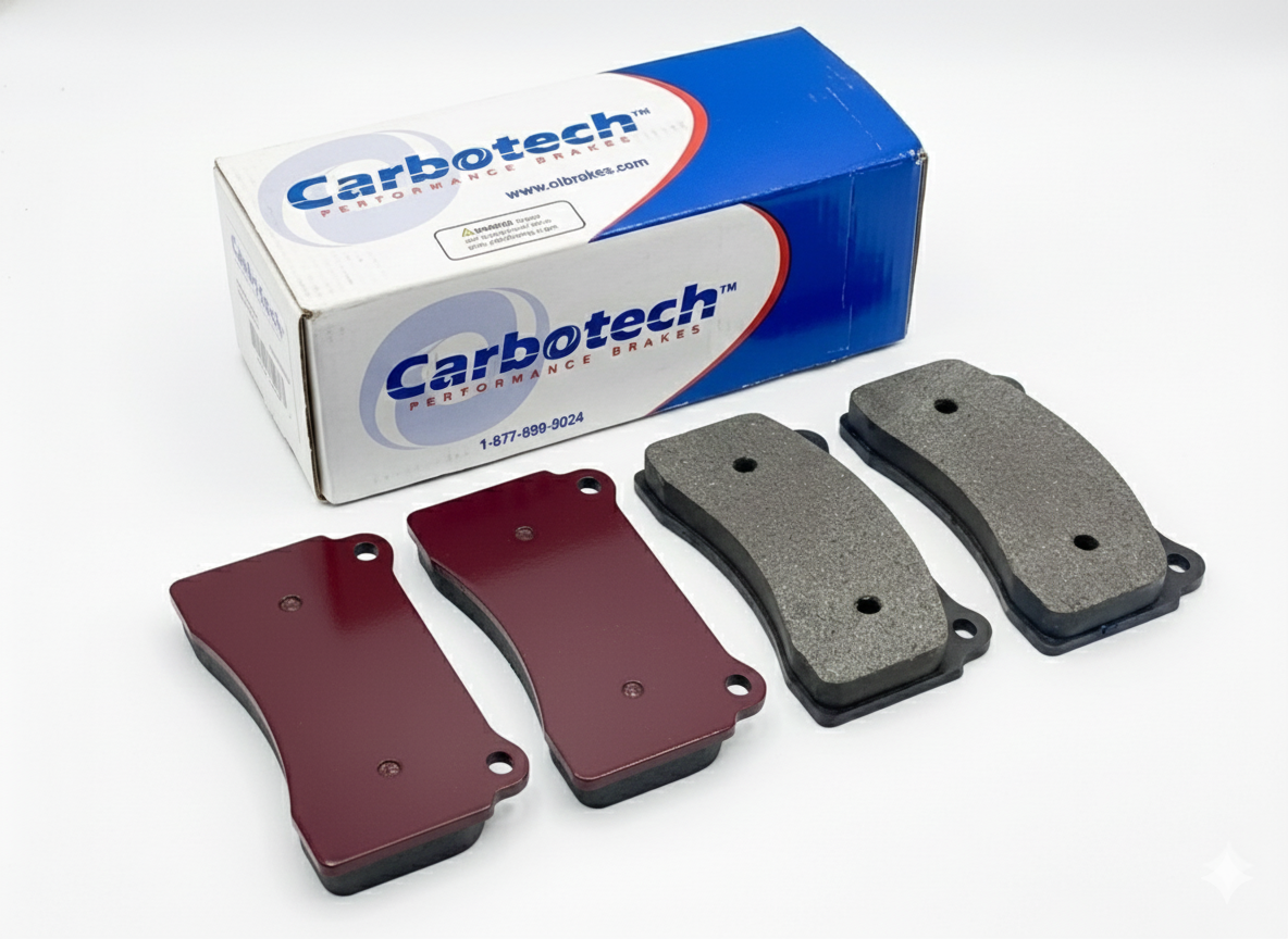 Carbotech Brake Pads for Porsche 911 1965-2021 Low Dust High Performance Track Autocross Street