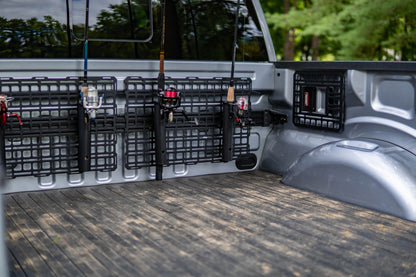 BuiltRight Industries 2015+ Ford F-150/Raptor Bulkhead Utility Rail MOLLE Kit 107021 107021 Photo - lifestyle view