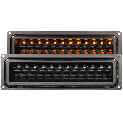 Anzo 1988-1998 Chevrolet C1500 LED Parking Lights Black 511050 Photo - Primary