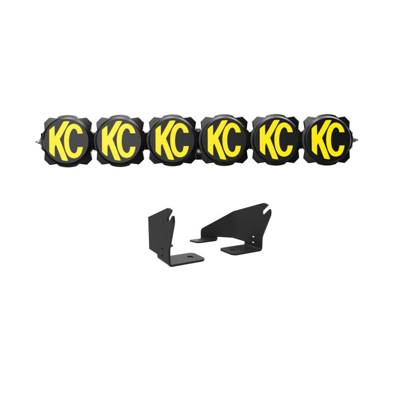 KC HiLiTES 2022+ Polaris RZR Pro XP 39in. Pro6 Gravity LED 6-Light 120w Combo Beam 91343 91343 User 1