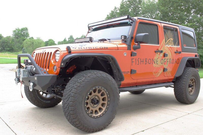 Fishbone Offroad 07-18 Jeep Wrangler JK Inner Fender Accent Plate FB31117 FB31117 Photo - lifestyle view