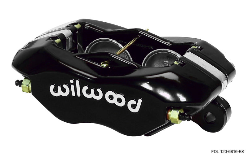 Wilwood Superseded to 120-13844-BK: Caliper-Forged Dynalite-Red, 1.75" Pistons 120-6816-BK Photo - Primary