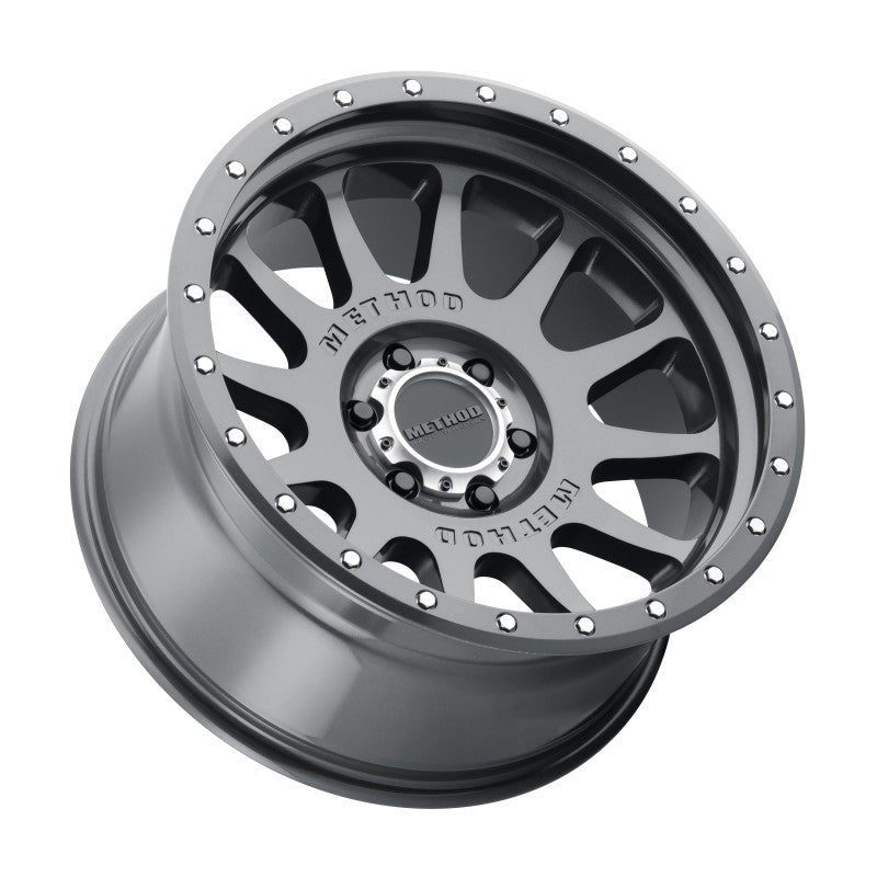 Method Wheels Method MR605 NV 20x10 -24mm Offset 6x5.5 106.25mm CB Gloss Titanium Wheel MR60521060824N