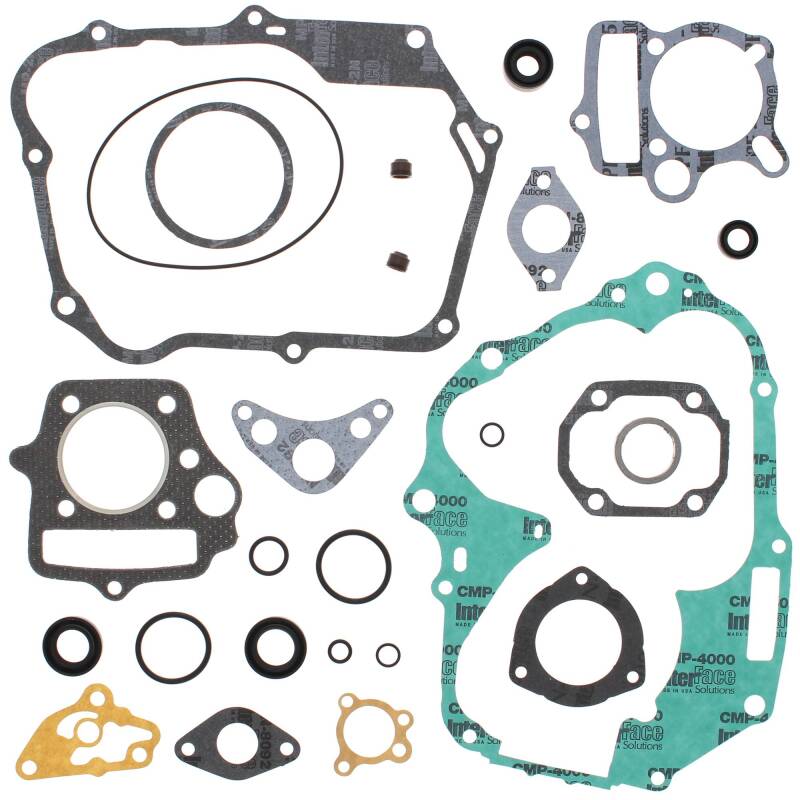 Vertex Pistons Vertex Gaskets 93-05 Honda TRX90 Complete Gasket Kit w/ Oil Seals 811842 811842 Photo - Primary