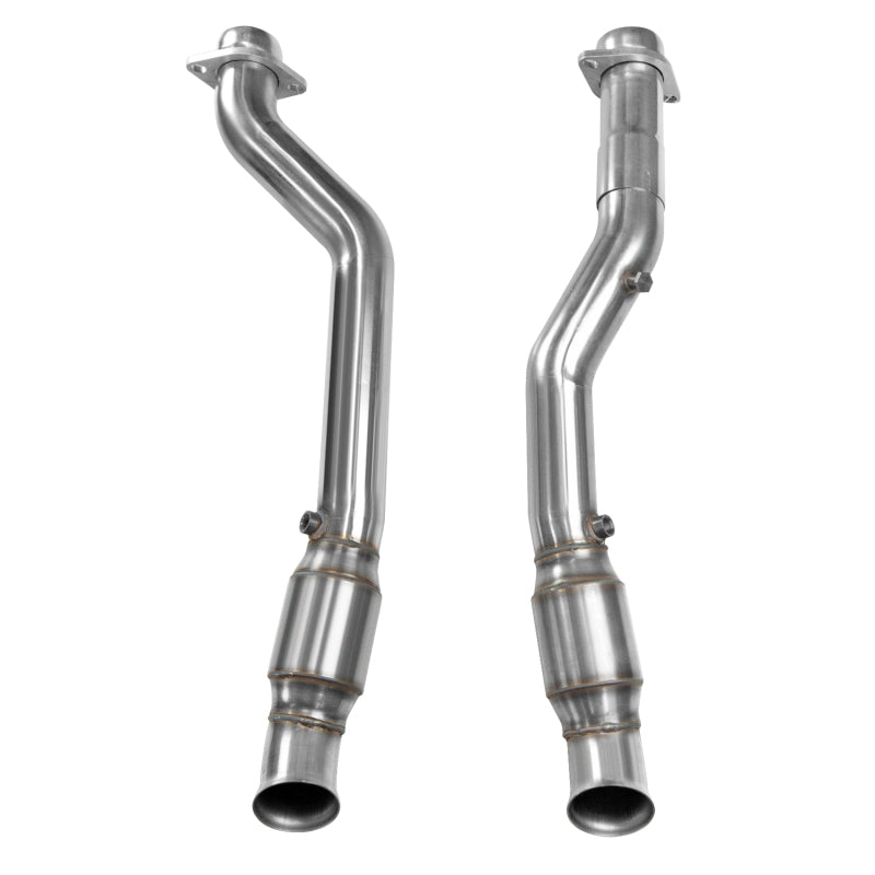 Kooks 3" Inlet x 3" OEM Outlet GREEN Catted Stainless Steel Connection Pipes 34103301 Photo - Unmounted