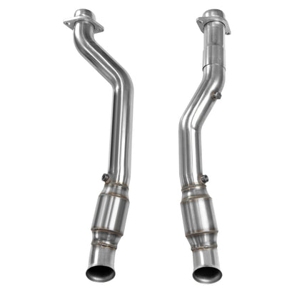 Kooks 3" Inlet x 3" OEM Outlet GREEN Catted Stainless Steel Connection Pipes 34103301 Photo - Unmounted