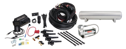 AIRLIFT 3H(1/4" Air Line,4 Gallon 5-Port Lightweight Raw Aluminum) 27692 Photo - Primary