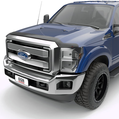EGR 11-12 Ford Super Duty Superguard Hood Shield - Matte 303815 303815 Photo - Primary