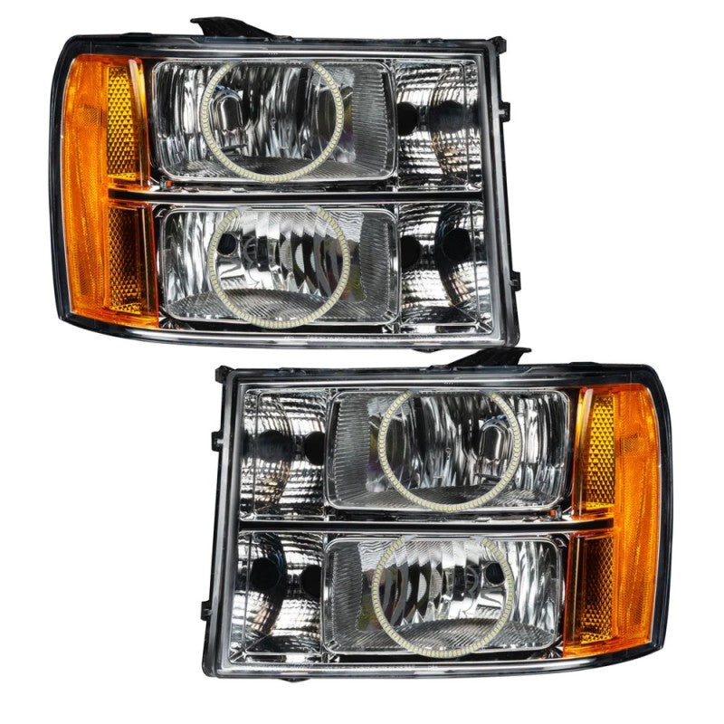 ORACLE Lighting Oracle 07-13 GMC Sierra SMD HL - Round Ring Design - ColorSHIFT w/ BC1 Controller 8165-335 8165-335 User 1