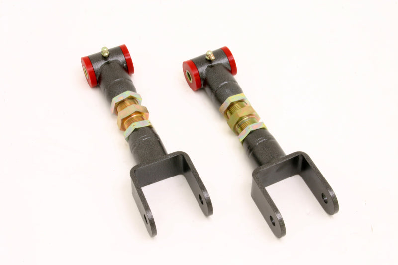 BMR 79-04 Fox Mustang Upper Control Arms On-Car Adj. (Polyurethane) - Black Hammertone UTCA014H UTCA014H Photo - Primary
