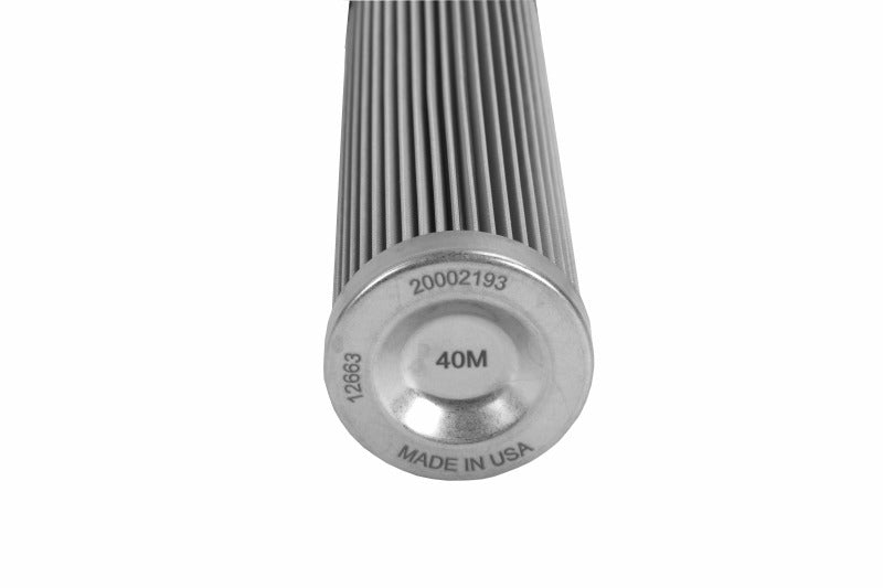 Aeromotive Filter Element 40 micron Stainless Steel - Fits 12363 12663 12663 Photo - Close Up