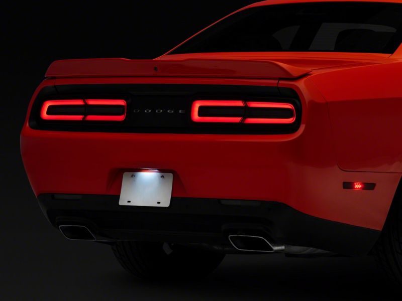 Raxiom 15-23 Dodge Challenger Axial Series LED License Plate Lamps CH3214 CH3214 Photo - Close Up