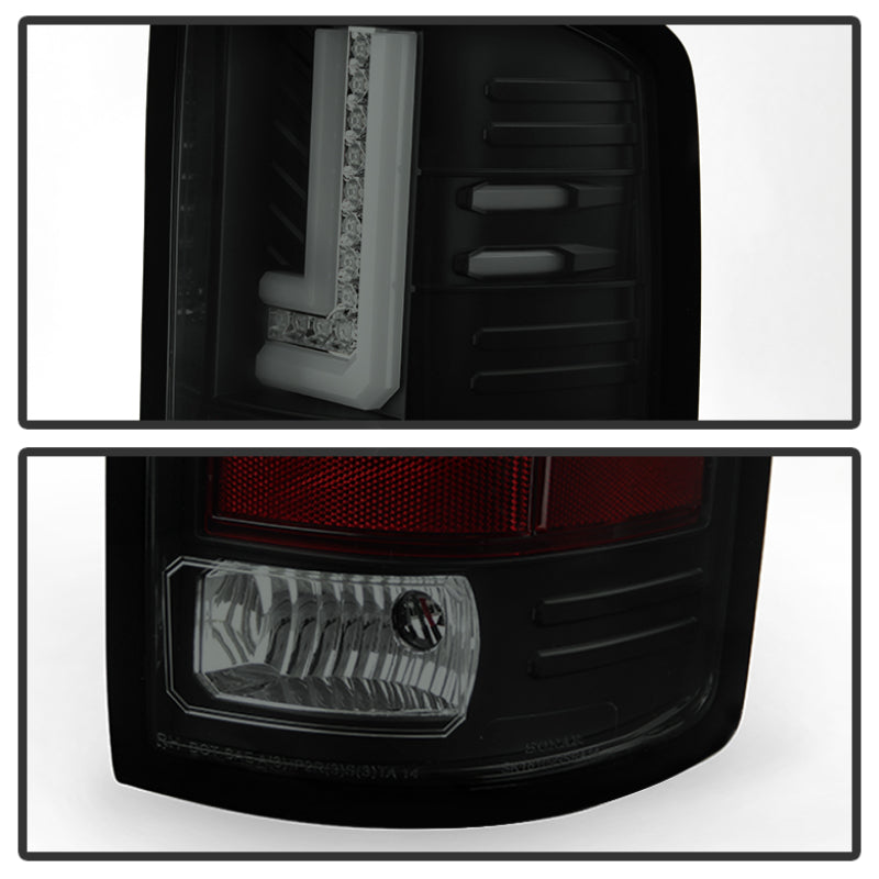 Spyder GMC Sierra 14-16 LED Tail Lights Black Smoke ALT-YD-GS14-LBLED-BSM 5080707 5080707 User 1