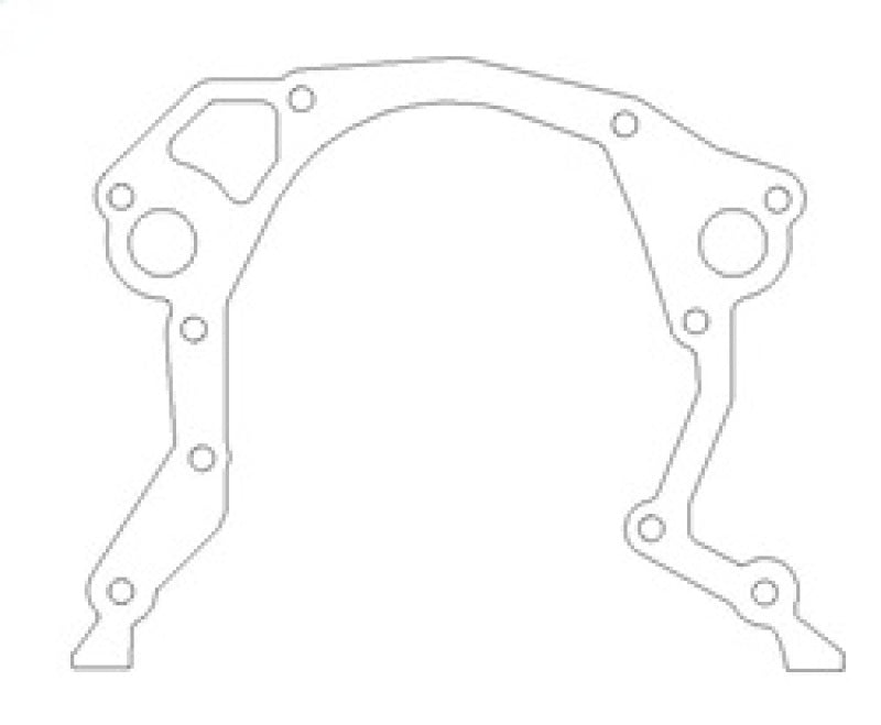 Cometic Timing Cover Gasket Material Rubber Coated Thickness: .020in C5661-020 Photo - Primary