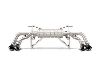 Akrapovic 16-16 Lamborghini Huracan LP 580-2 Coupe/Spyder Slip-On Line (Titanium) w/ Carbon Tips MTP-LA/TI/2 MTP-LA/TI/2 Photo - Primary