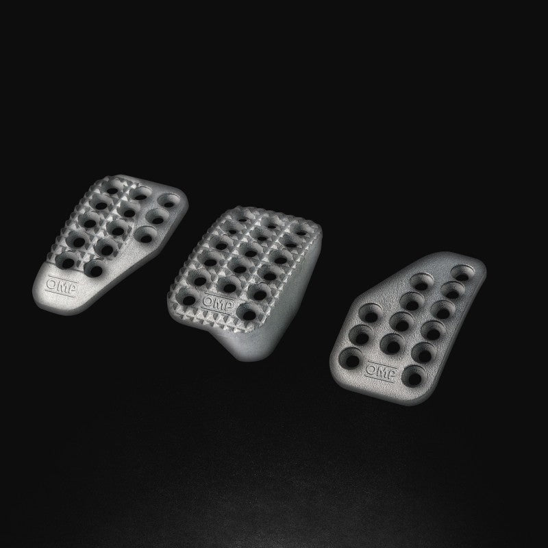 OMP Sand-Blasted Aluminum Pedals (Set of 3) OA0-1000-003 OA0-1000-003 Photo - Primary