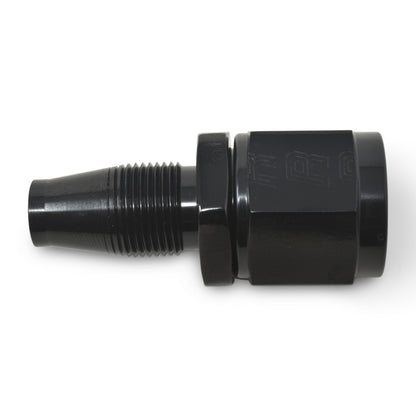 Russell -6 AN Straight Full Flow Swivel Anodized Hose End w/Out Socket - Black 615023 Photo - out of package