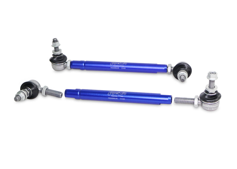 SuperPro Front Sway Bar Link Kit - Heavy Duty Adjustable TRC10200 Photo - out of package