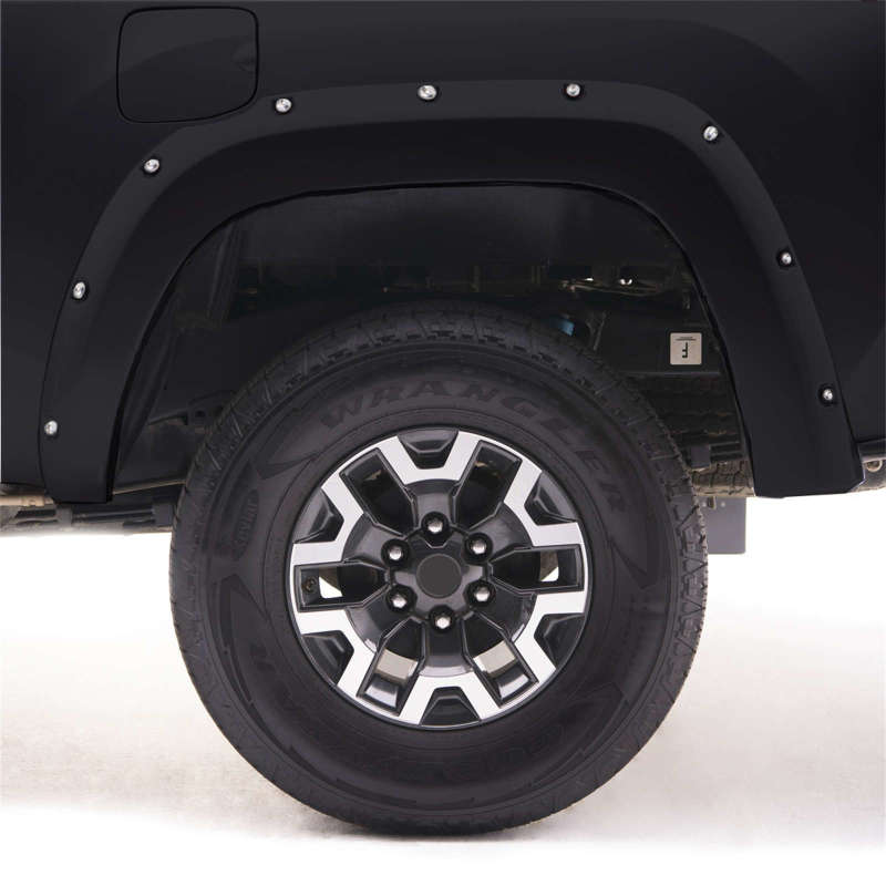 EGR 11-15 Ford Super Duty Bolt-On Look Color Match Fender Flares - Set - Carbon Black 793814-G1 793814-G1 Photo - Mounted
