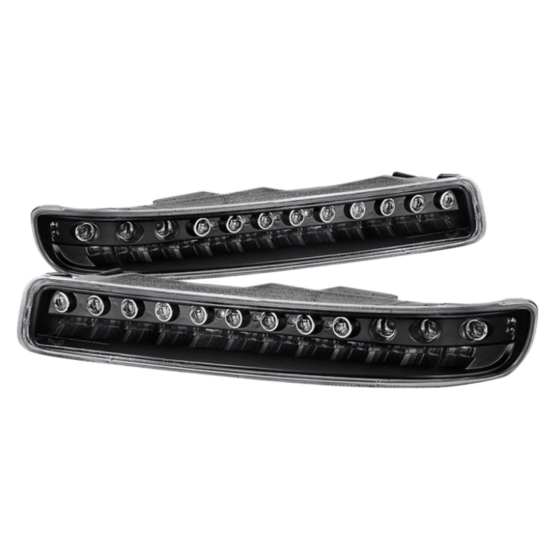 SPYDER Xtune GMC Sierra 99-06 Full LED Bumper Lights Black CBL-JH-GS99-LED-BK 9027147 9027147 Photo - Primary