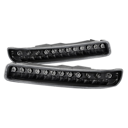SPYDER Xtune GMC Sierra 99-06 Full LED Bumper Lights Black CBL-JH-GS99-LED-BK 9027147 9027147 Photo - Primary