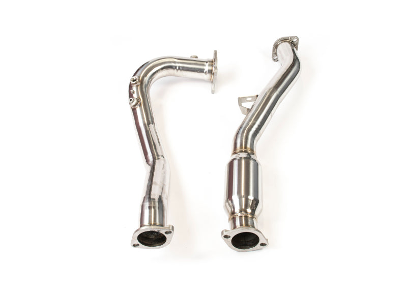 Invidia 15-21 Subaru WRX w/ Manual Transmission J-Pipe With Bottom High Flow Cat Down Pipe HS15SWMDOCB HS15SWMDOCB User 1
