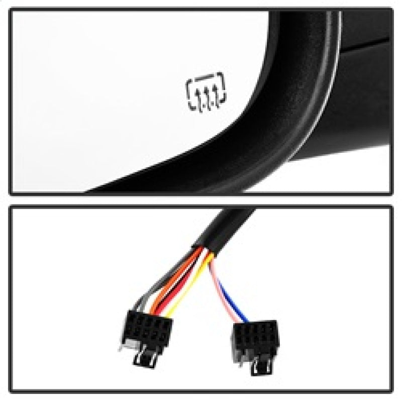 SPYDER Xtune Dodge Ram 1500 09-12 Extendable Heated Adjust Mirror Black HoUSing Left MIR-DRAM09S-PWH-L 9935596 9935596 Photo - Unmounted
