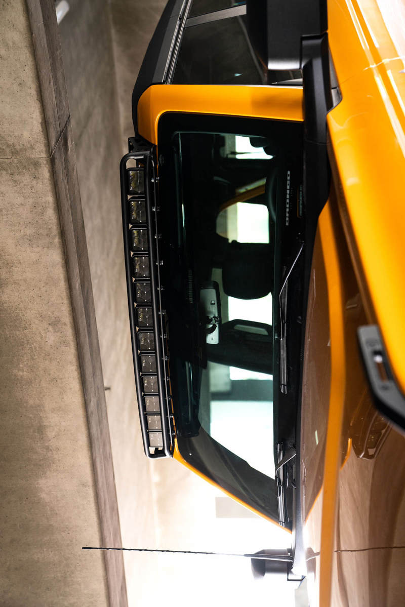 DV8 Offroad DV8 21+ Ford Bronco Curved Light Bracket for 12 3in. Pod Lights LBBR-03 LBBR-03 Photo - Mounted