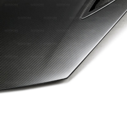 Seibon 2017-2022 Acura NSX OEM-style Dry Carbon Hood HD17ACNSX-OE-DRY HD17ACNSX-OE-DRY Photo - Primary